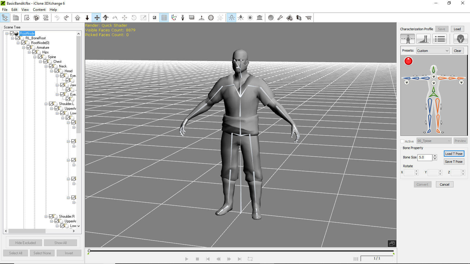 How is this rig not in t-pose? - Unity Forum