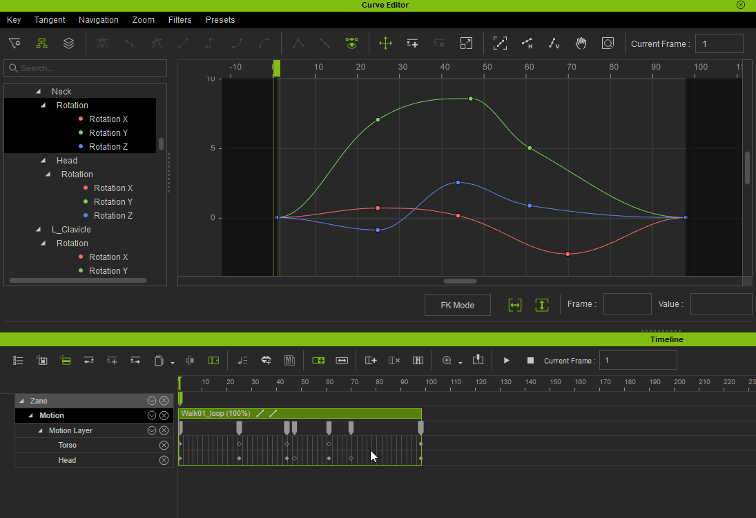 iclone curve editor