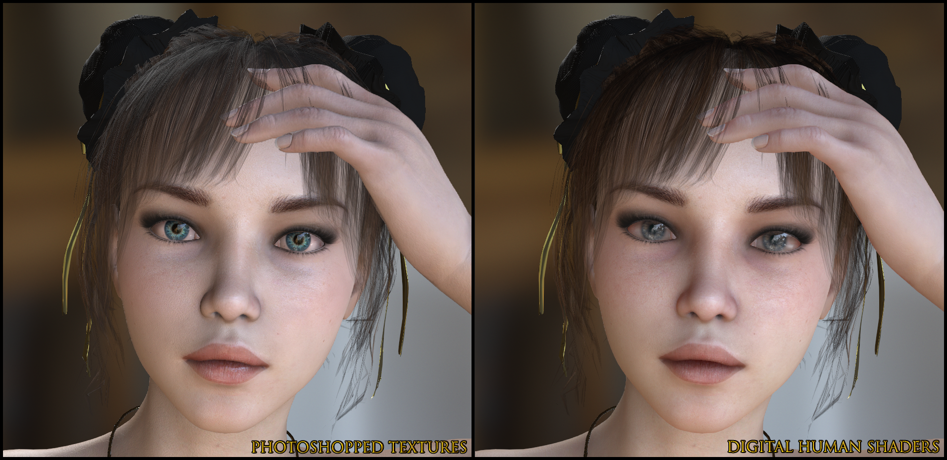 Daz genesis 3 female eyes do not import ue4 - xaserkitchen