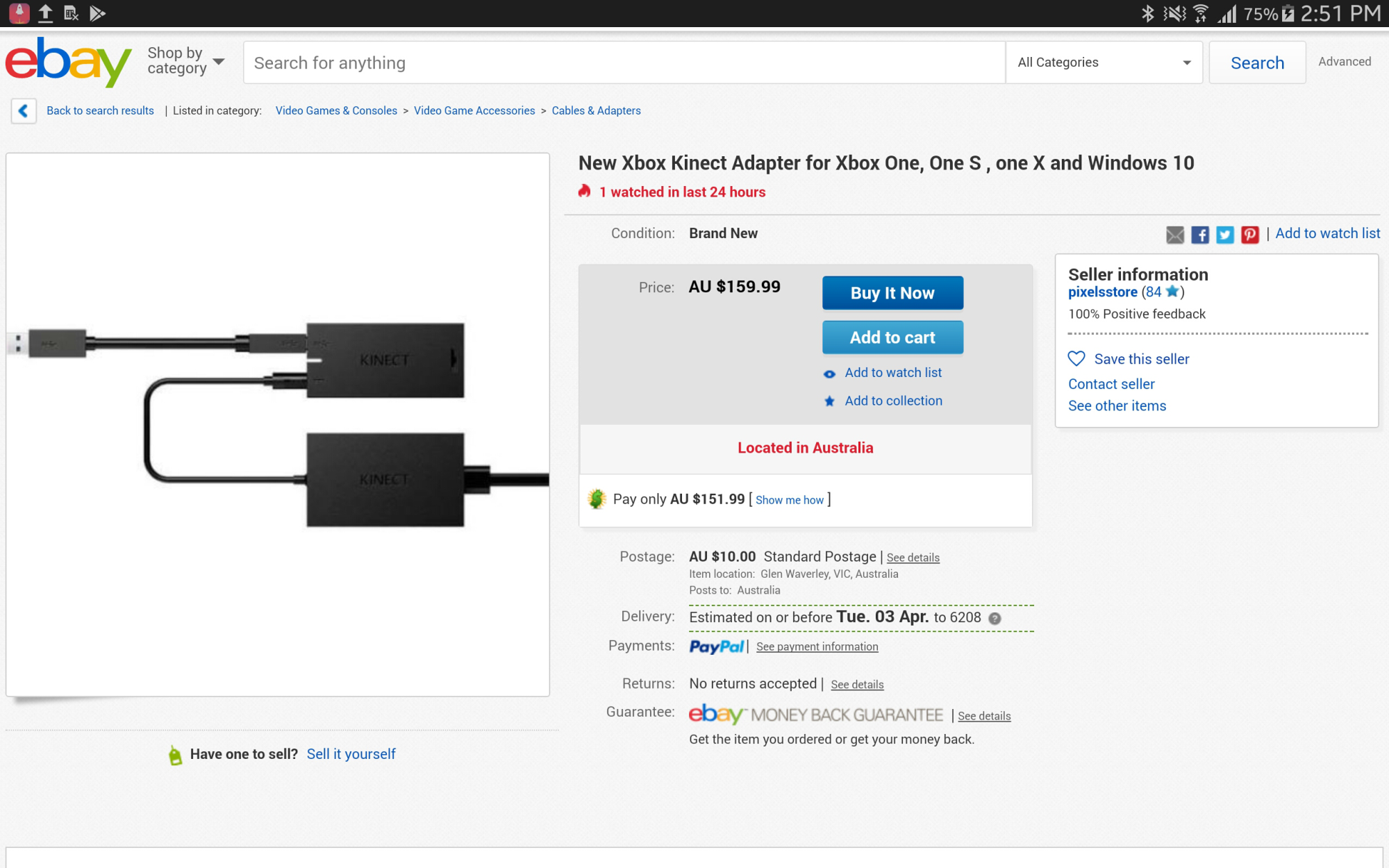 Set up Kinect for Windows v2 with a Kinect Adapter for Windows 10