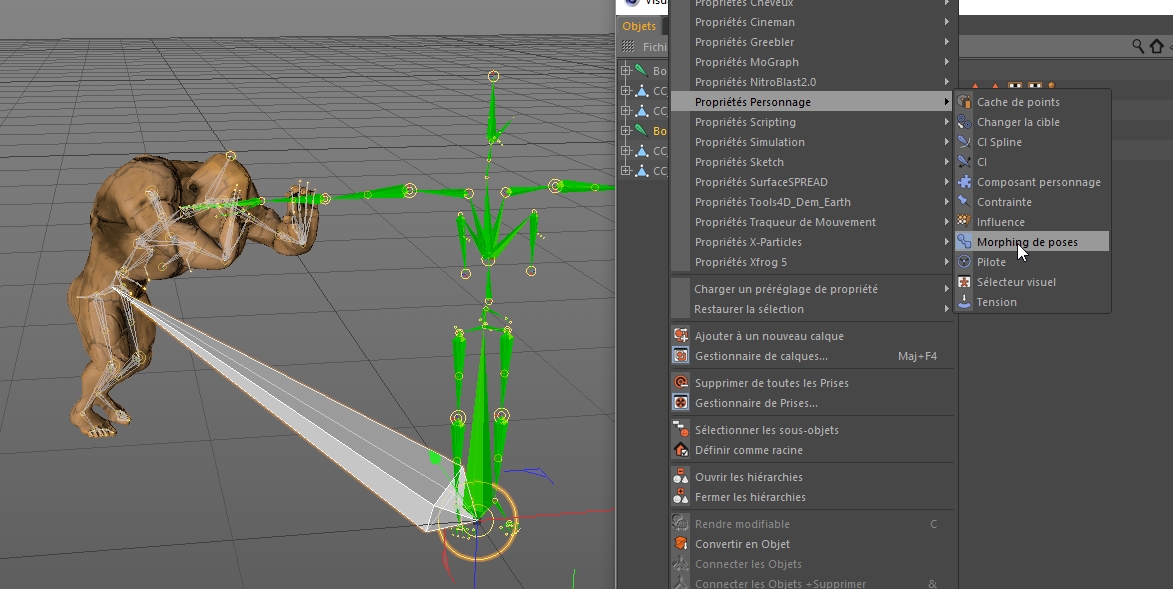 Export Iclone Fbx To Cinema4d Solution For The Problem Of Hooked Fingers