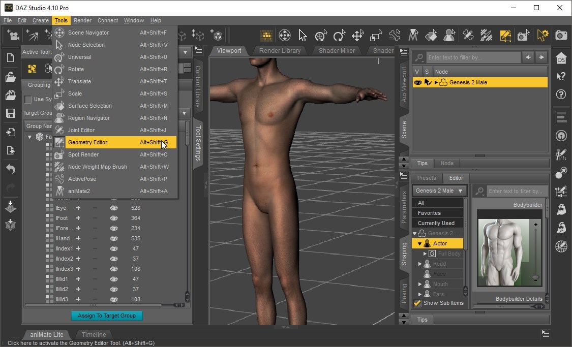 genitals for daz 3d models