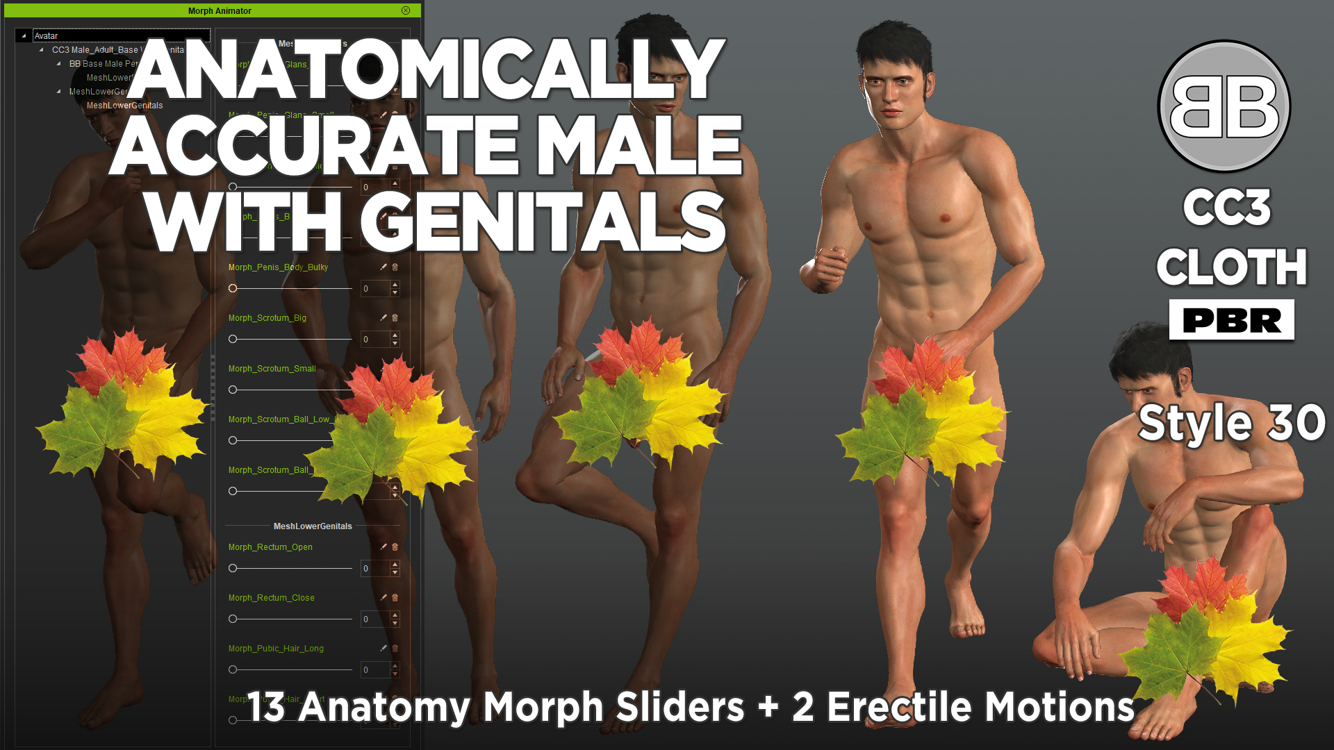 character creator 3 genitalia