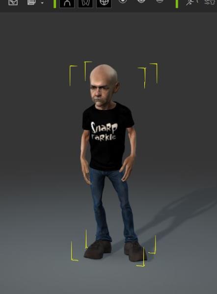 Why is the 'T-Pose' the default pose used when animating 3D models