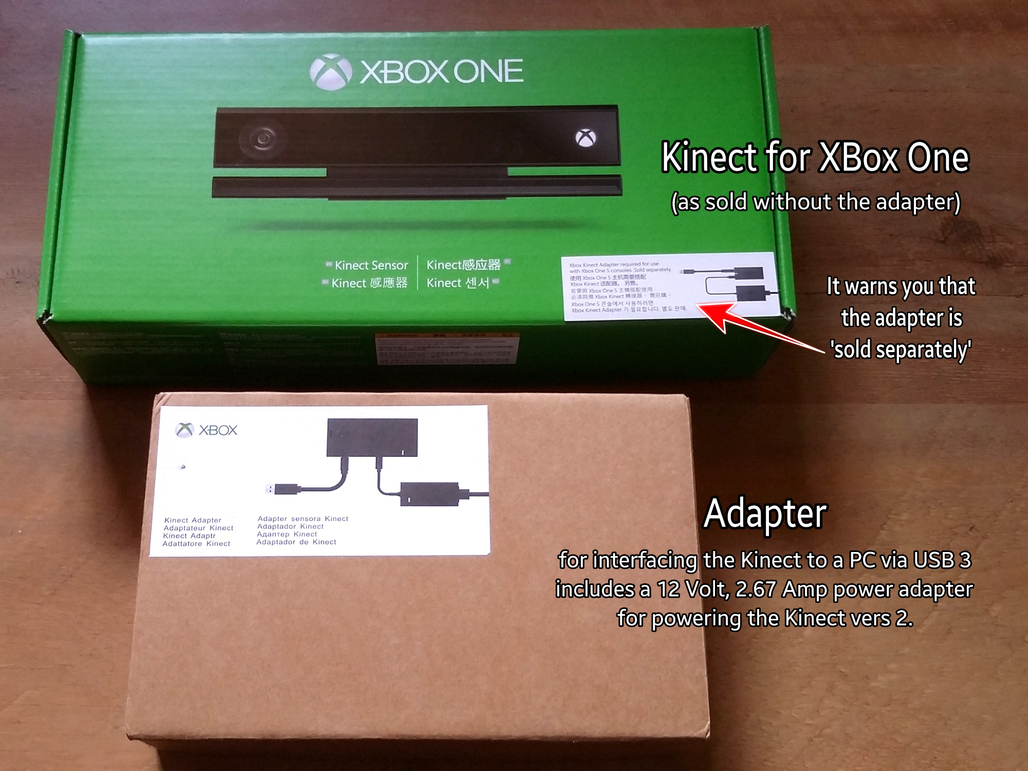 Configurer Kinect pour Windows v2 avec un adaptateur Kinect pour PC Windows  10