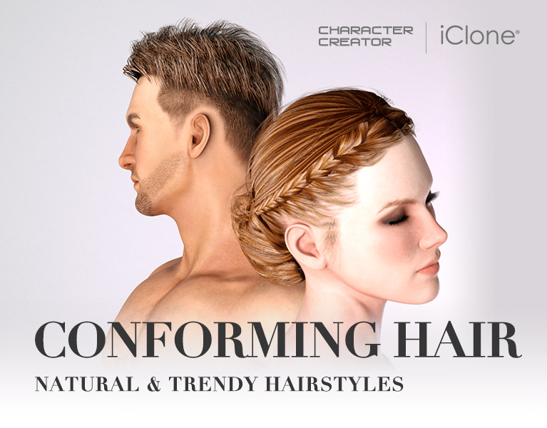 iclone character creator hair