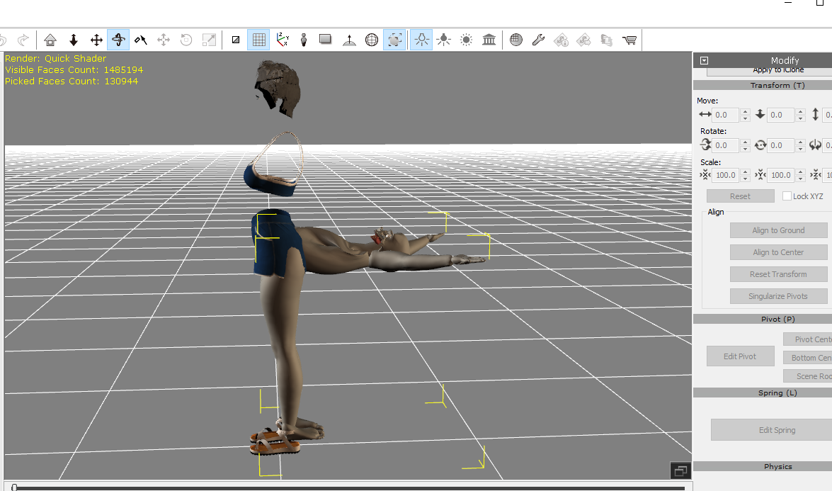 daz models into blender fbx files