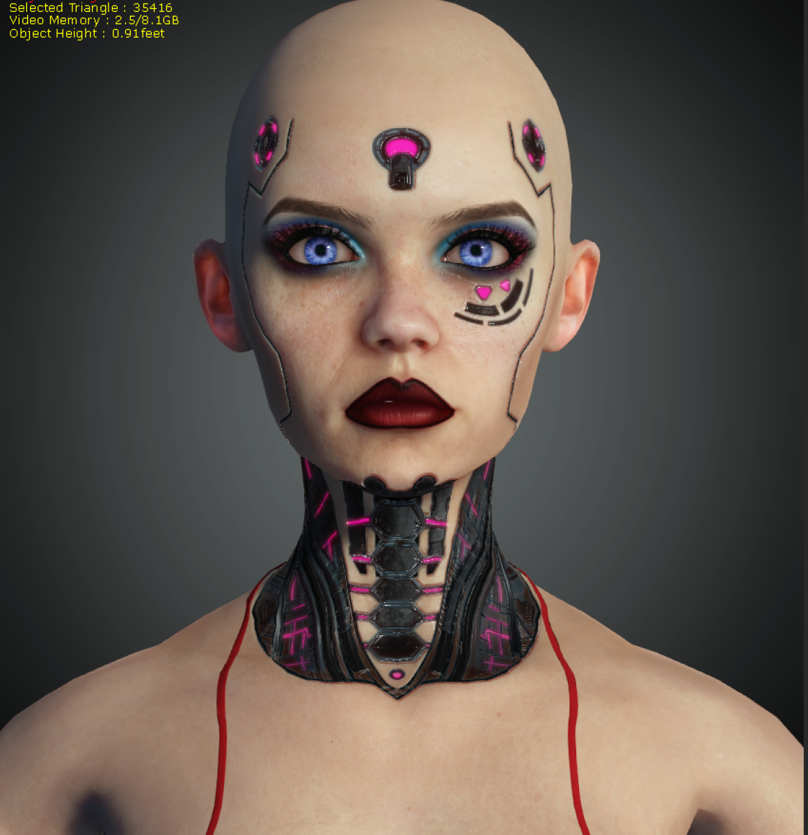 CC Digital Human Contest 2020 - Cyberpunk Character (Realistic)