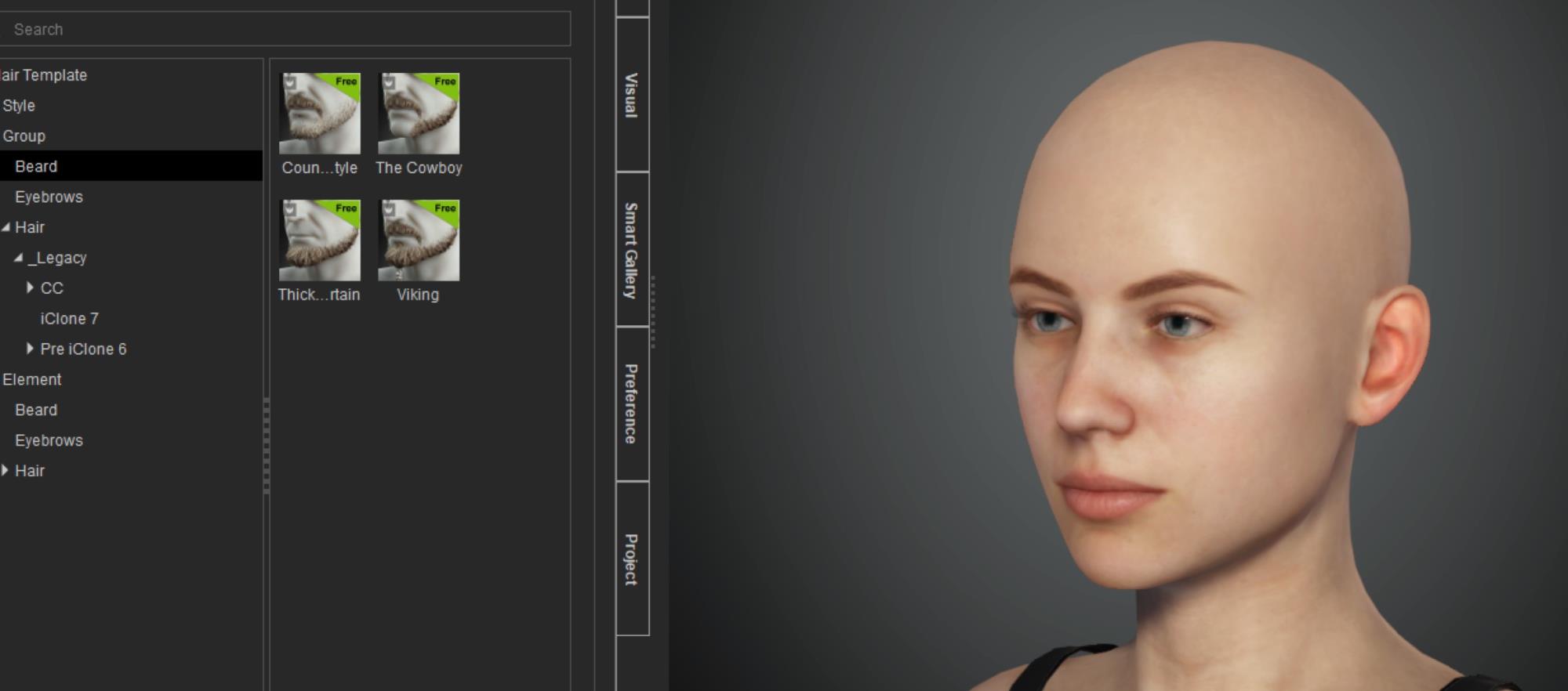 character creator headshot plugin