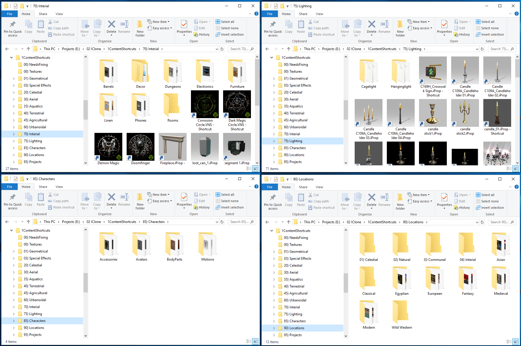 My Iclone Content Shortcuts Workflow - 