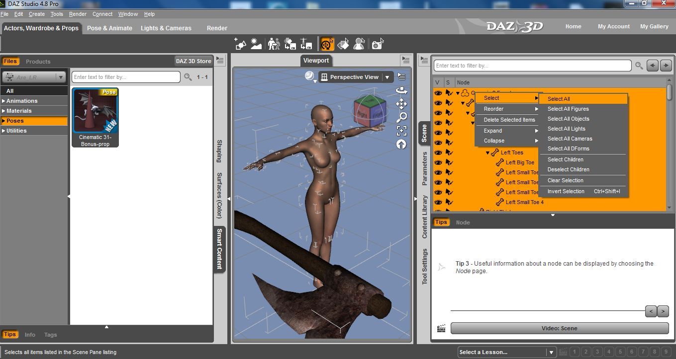 daz to unity morph export csv fbx