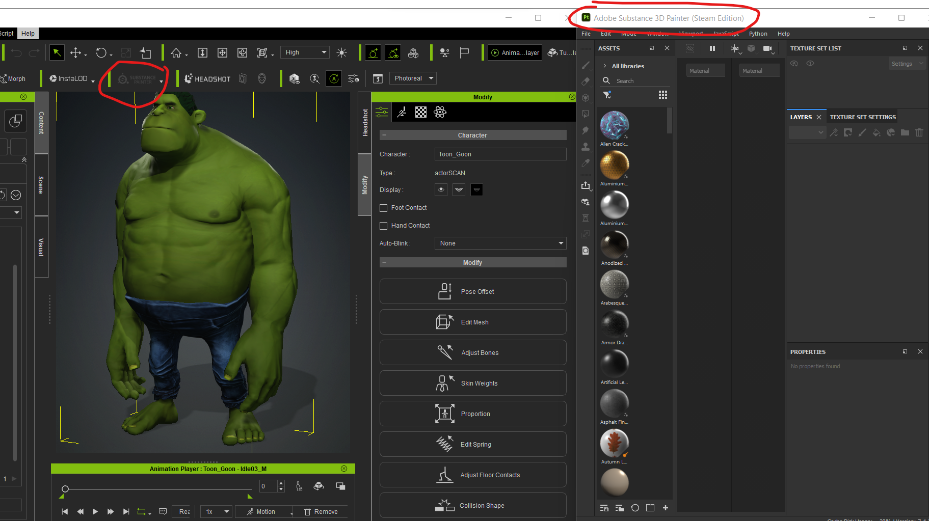 CC4 substance painter link doens't work