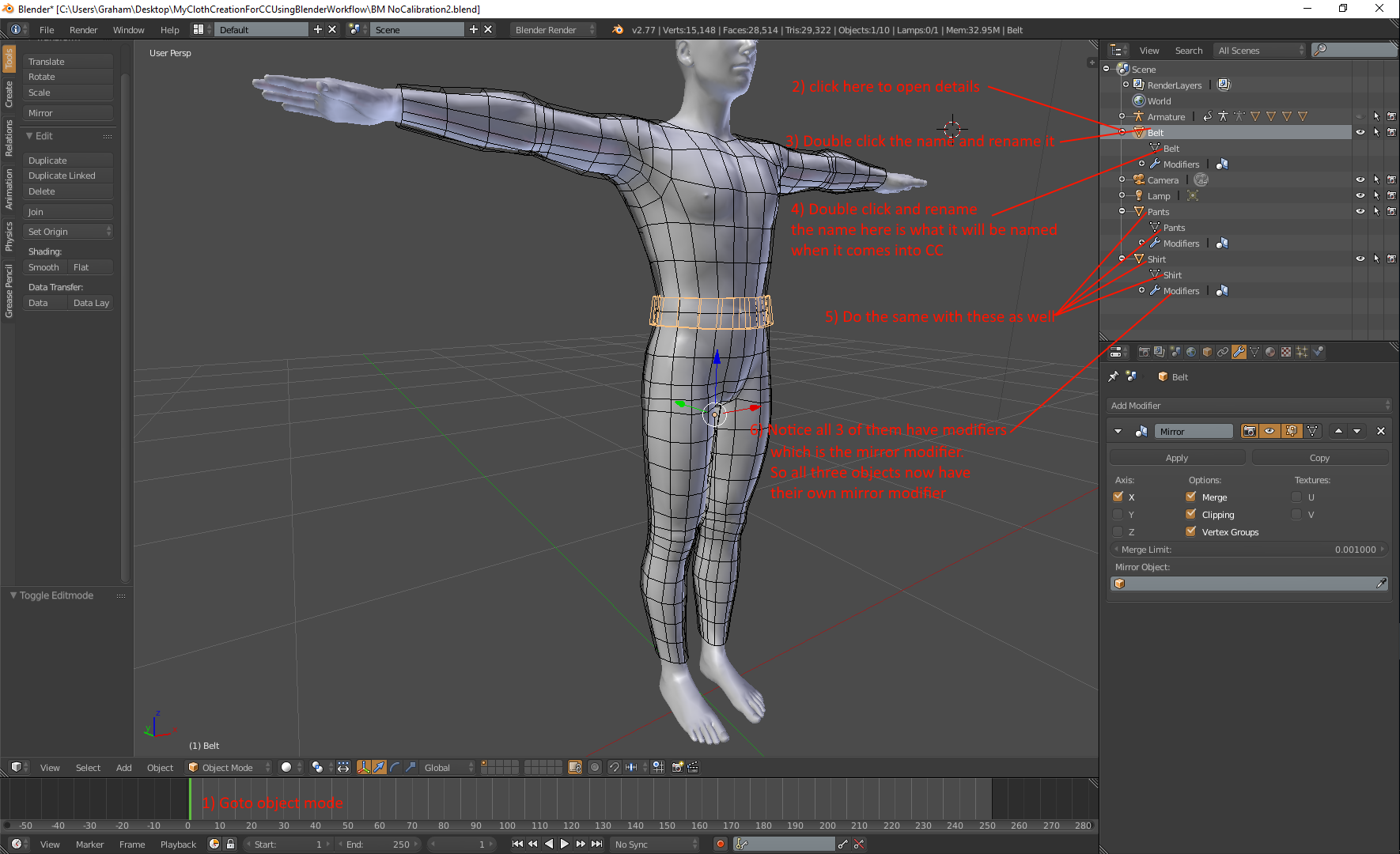 Blender Models Human 20