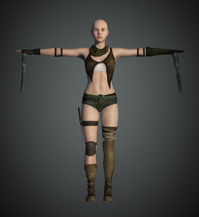 Rig in T pose and mesh in A pose after import - Daz 3D Forums