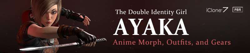 Character Creator Content Pack- Anime Character - AYAKA