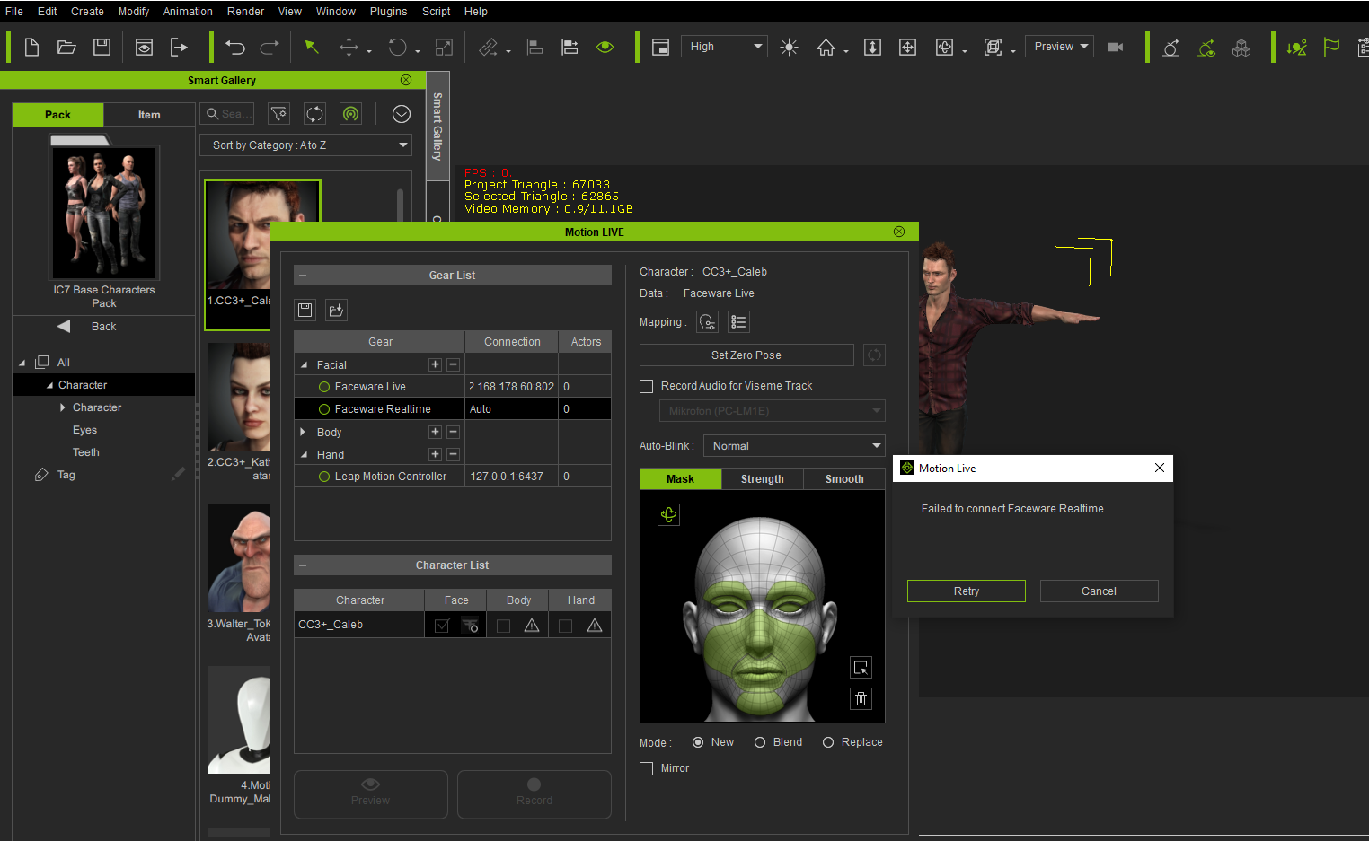 faceware realtime