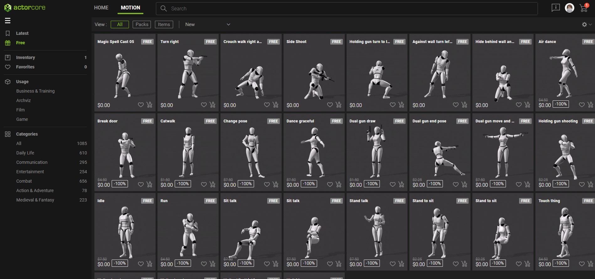 Explore ActorCore - World's Best Human Mocap Motion Platform. Inspire ...