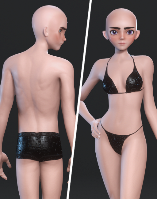 CC4 Anime Base Morphs Vol.01 - Character Creator/Morph