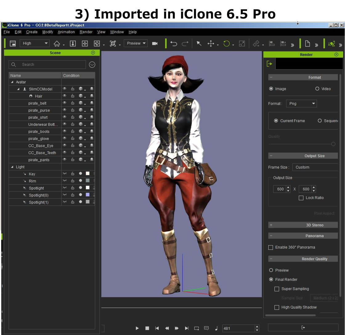 iclone 6.5