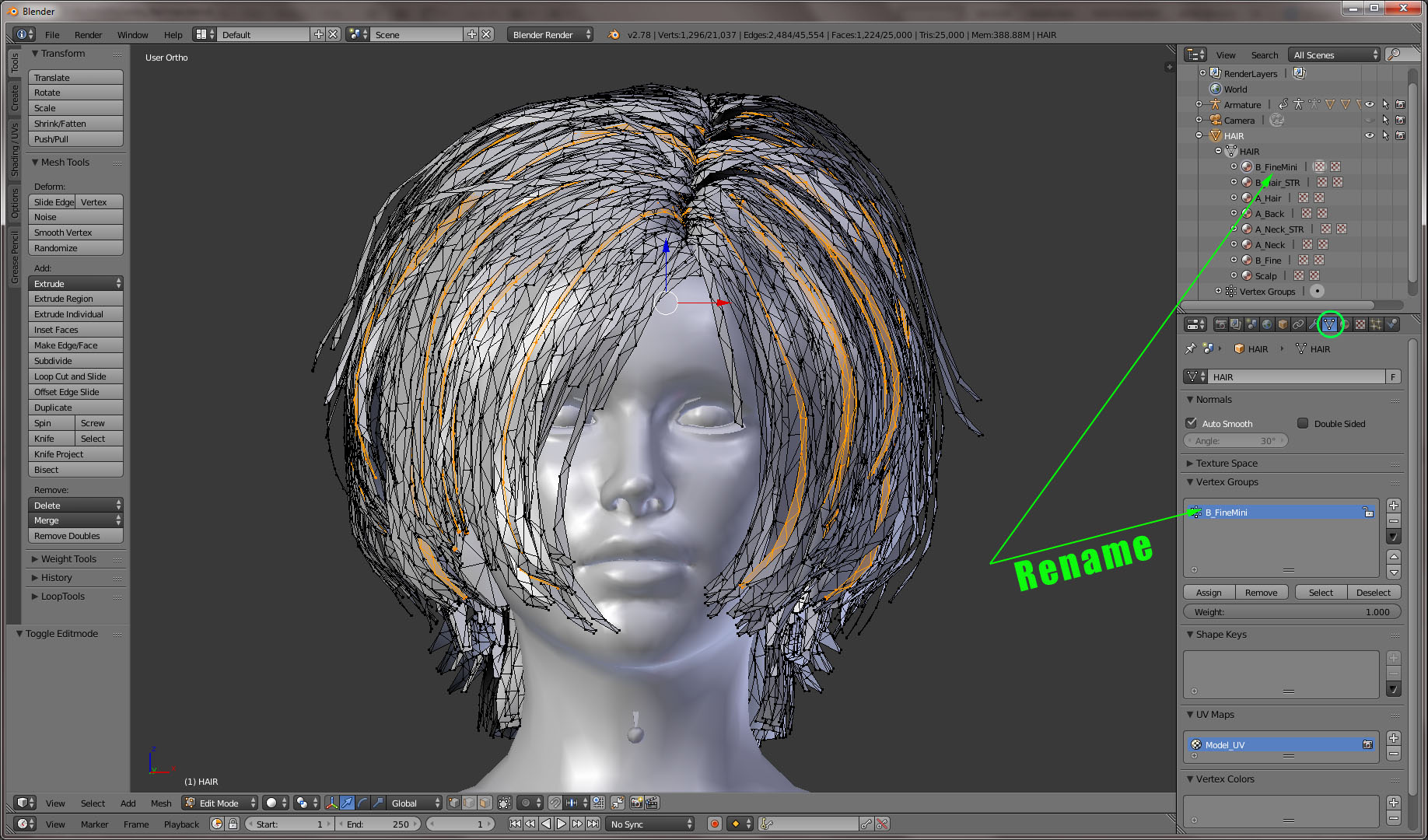 Match Læne Klimatiske bjerge DAZ Hair to CC via Blender - a Workflow