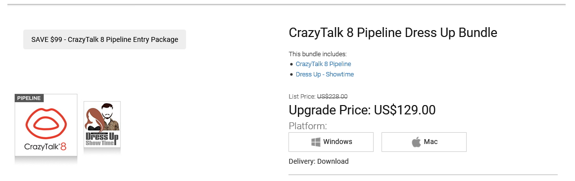 crazytalk 7 export to iclone